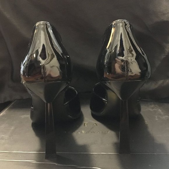 BLACK PVC HEELS - Picture 4 of 5